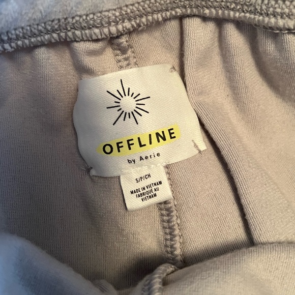 Aerie Offline After Party Velour Jogger - Picture 2 of 3